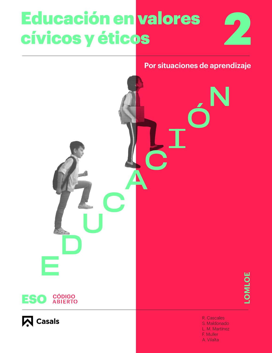 Educación en valores cívicos y éticos ESO Por proyectos LOMLOE SUR