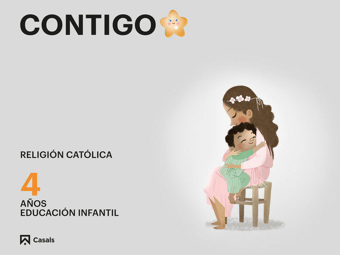 CUADERNO RELIGION 4AÑOS EI 24 CONTIGO | AA,VV | 9788421881514 (Casals) Imagen principal del producto