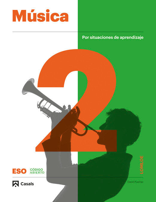 Música 2ºESO LOMLOE ANDALUCÍA | Varios autores | 9788421881866 (CASALS) Imagen principal del producto