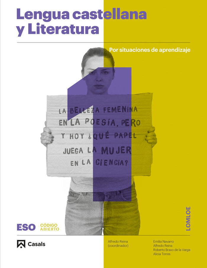 Lengua castellana y Literatura 1ºESO LOMLOE ANDALUCÍA | Varios autores | 9788421881903 (CASALS)