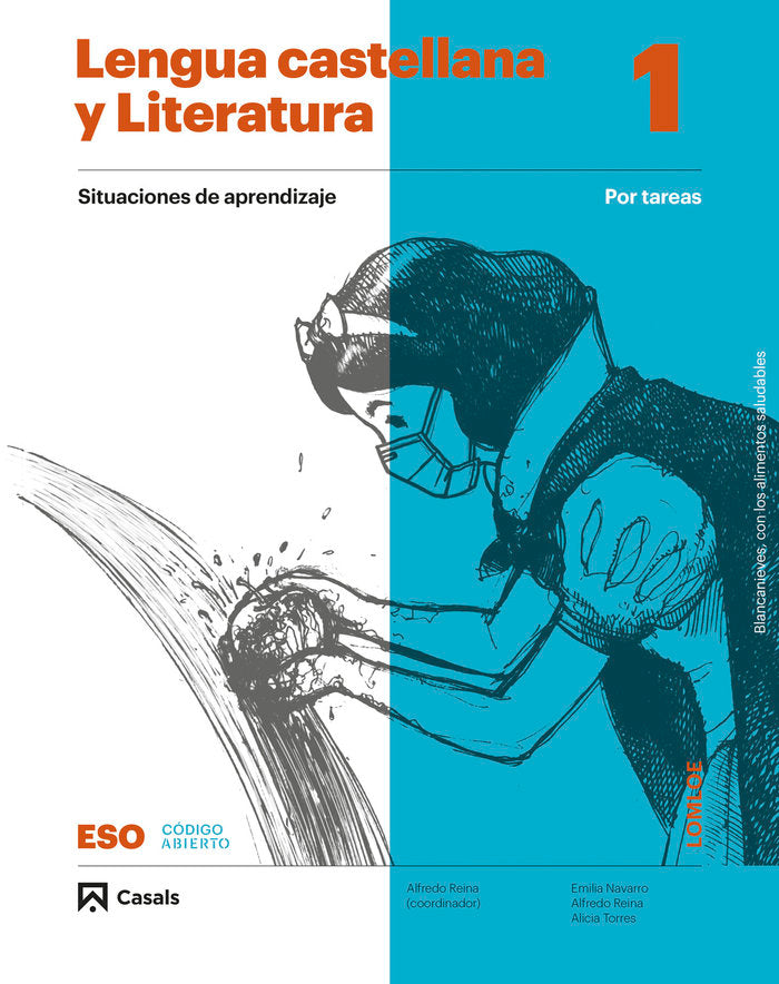 Lengua castellana y Literatura por tareas 1ºESO LOMLOE ANDALUCÍA | Varios autores | 9788421881941 (CASALS)