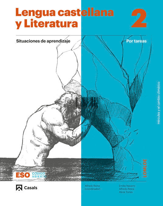 Lengua castellana y Literatura por tareas 2ºESO LOMLOE ANDALUCÍA | Varios autores | 9788421881958 (CASALS)