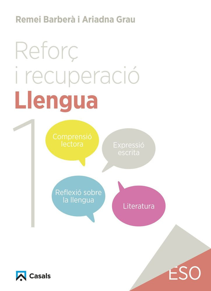 Reforç i recuperació. Llengua 1 | Varios autores | 9788421882887 (CASALS)