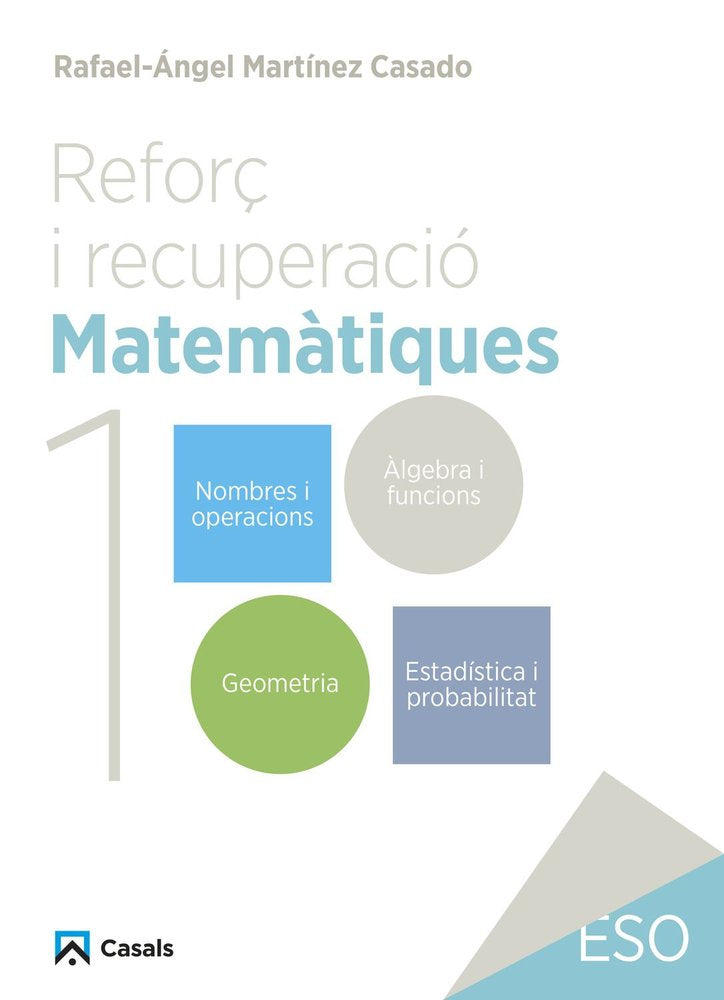 Reforç i recuperació. Matemàtiques 1 | Varios autores | 9788421882986 (CASALS)