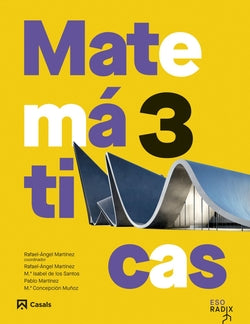 Matemáticas 3 ESO Radix (Casals, Editorial S.a.) - 9788421883341