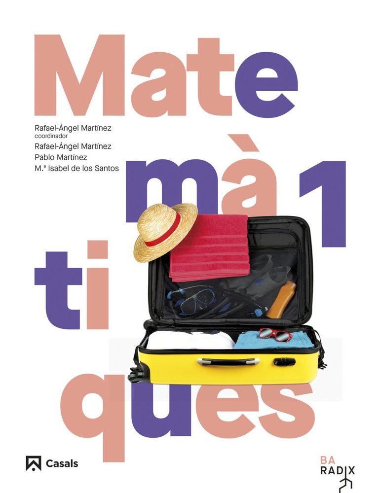 Matemàtiques 1º BACH Cat/c, Val/bal 26 Radix (Casals) - 9788421883808