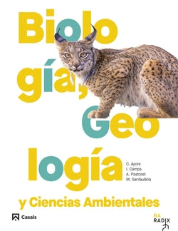 Biología, Geología y Ciencias Ambientales Bachillerato Radix (Casals, Editorial S.a.) - 9788421884003