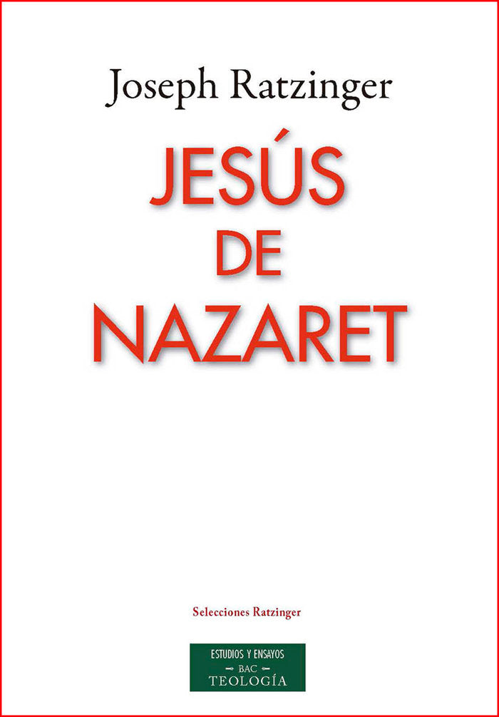 JESUS DE NAZARET - 9788422018568 Imagen principal del producto