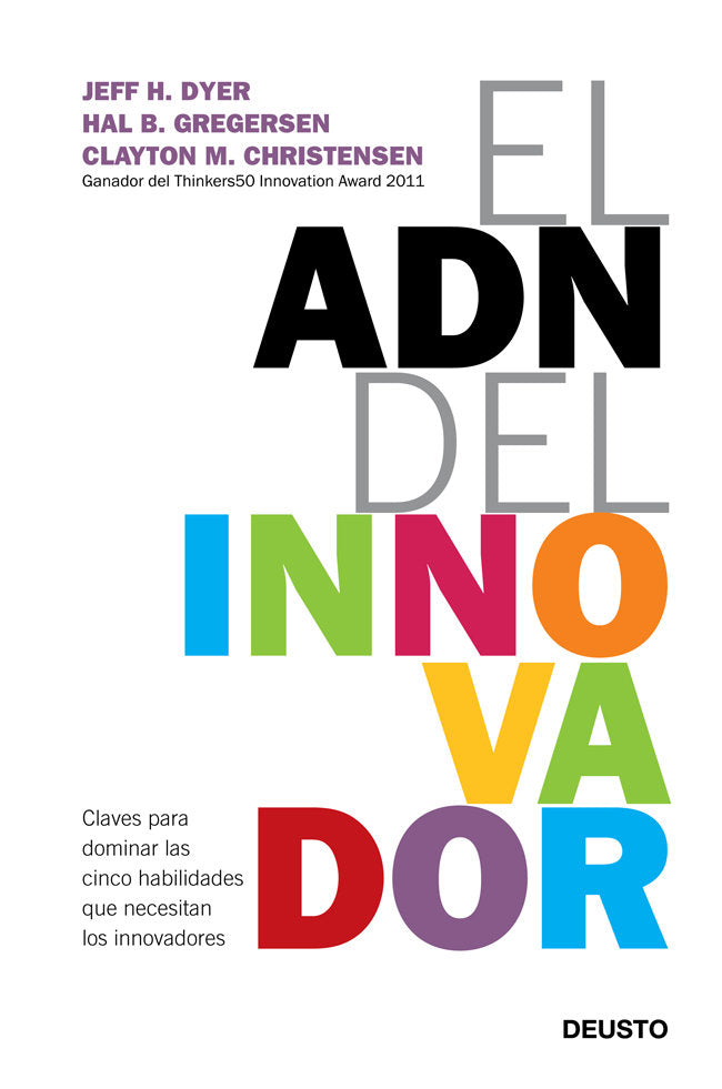 ADN DE LOS INNOVADORES,EL | DYER,JEFF | EDICIONES DEUSTO | 9788423412433 Imagen principal del producto