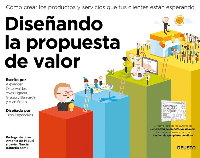 DISEÑANDO LA PROPUESTA DE VALOR | OSTERWALDER,ALEXANDER/PIGNEUR,YVES | EDICIONES DEUSTO | 9788423419517 Imagen principal del producto