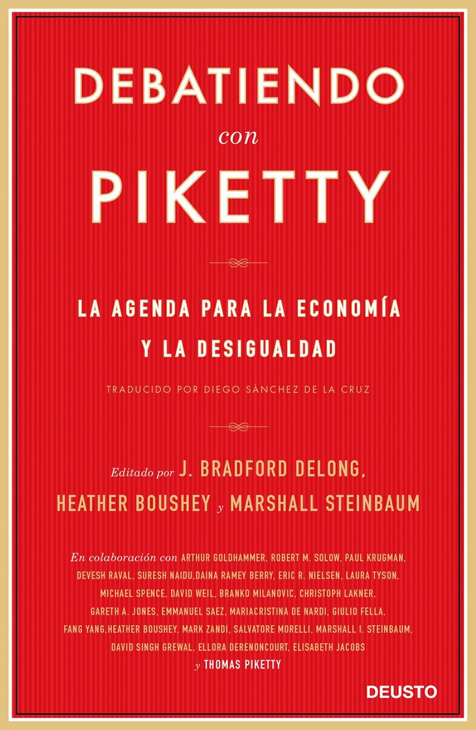 DEBATIENDO CON PIKETTY | BOUSHEY,HEATHER | EDICIONES DEUSTO | 9788423427444 Imagen principal del producto