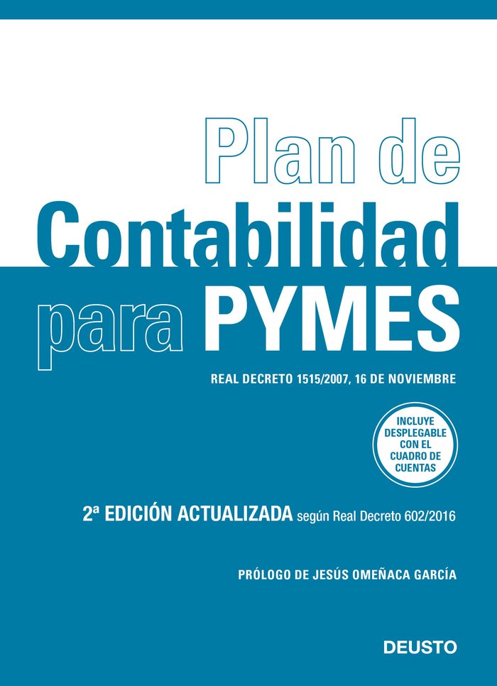 PLAN DE CONTABILIDAD PARA PYMES | AA,VV | EDICIONES DEUSTO | 9788423428021