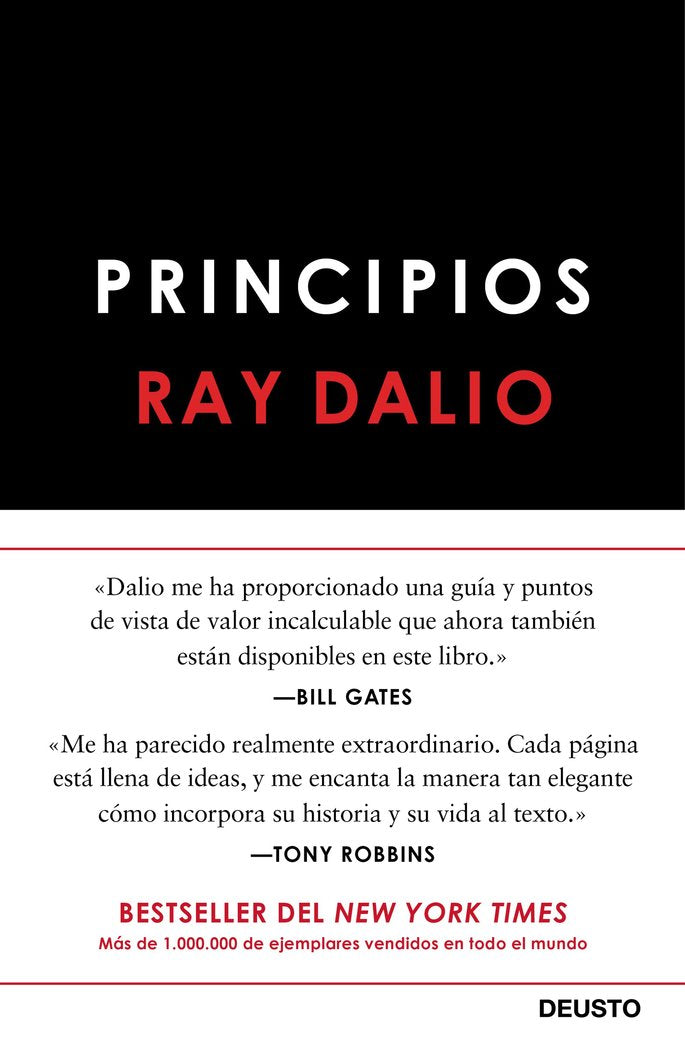 PRINCIPIOS | RAY DALIO | EDICIONES DEUSTO | 9788423430024 Imagen principal del producto