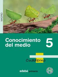 Conocimiento del Medio Madrid Cuaderno en Ruta EP5EDEBECM15E (Edebe) - 9788423692958