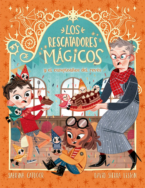RESCATADORES MAGICOS 2 EL CUMPLEAÑOS DEL REVES | Catdoor, Sabrina,sierra, David | 9788424665692 (La galera) Imagen principal del producto