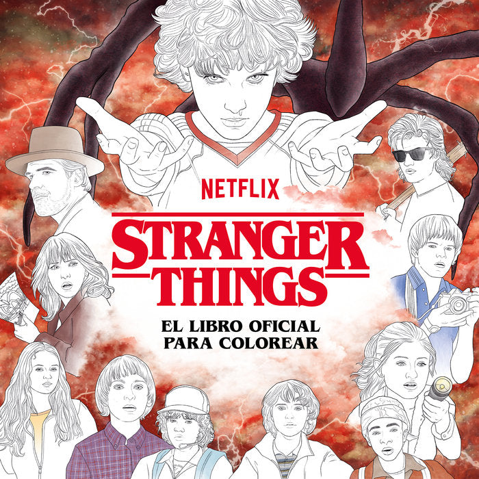STRANGER THINGS EL LIBRO OFICIAL PARA COLOREAR | Netflix Cpx International Bv | 9788425363252 (Grijalbo) Imagen principal del producto