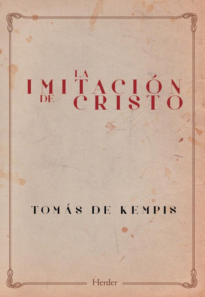 IMITACION DE CRISTOLA - 9788425437182 Imagen principal del producto