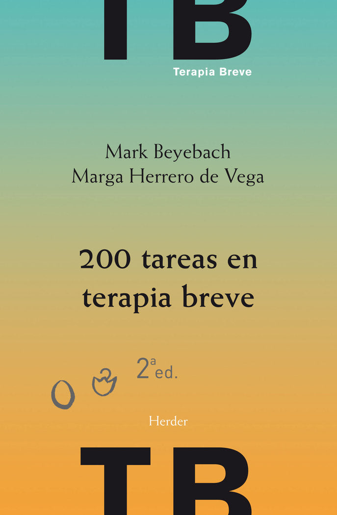 200 TAREAS EN TERAPIA BREVE | BEYEBACH,MARK | HERDER | 9788425438257 Imagen principal del producto