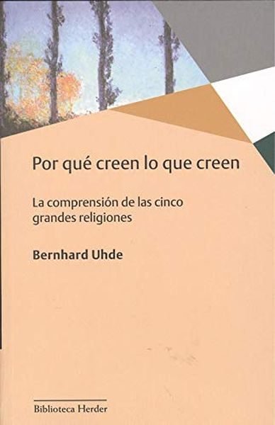 POR QUE CREEN LO QUE CREEN - 9788425441868 Imagen principal del producto
