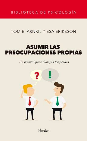 ASUMIR LAS PREOCUPACIONES PROPIAS - 9788425445705