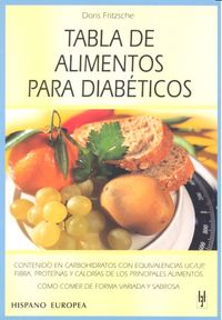 TABLA DE ALIMENTOS PARA DIABETICOS - 9788425514470 Imagen principal del producto