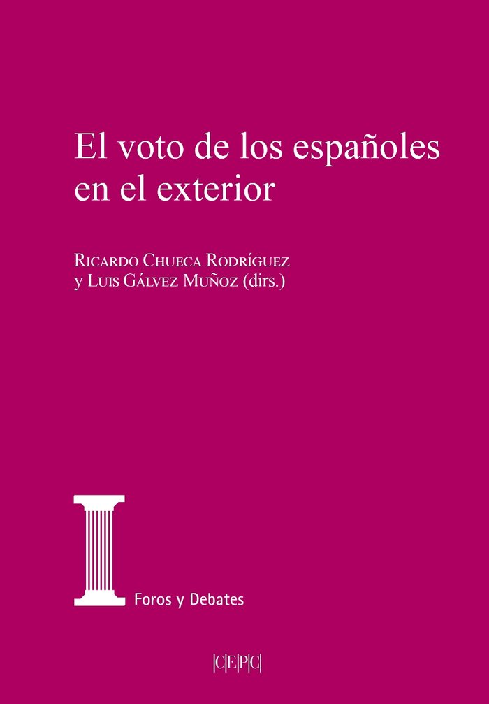 EL VOTO DE LOS ESPAÑOLES EN EL EXTERIOR - 9788425919671