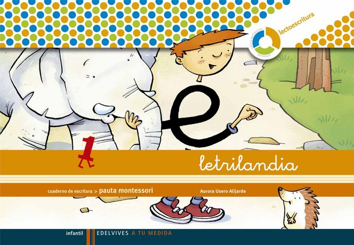 Letrilandia 1 Pauta 09 Espiral EDELEN09EI (Edelvives) - 9788426371393