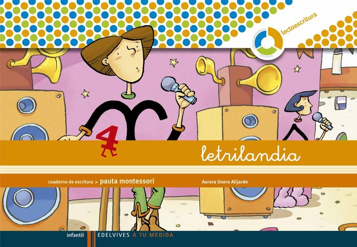 Letrilandia 4 Pauta 09 Espiral (Edelvives) - 9788426371423