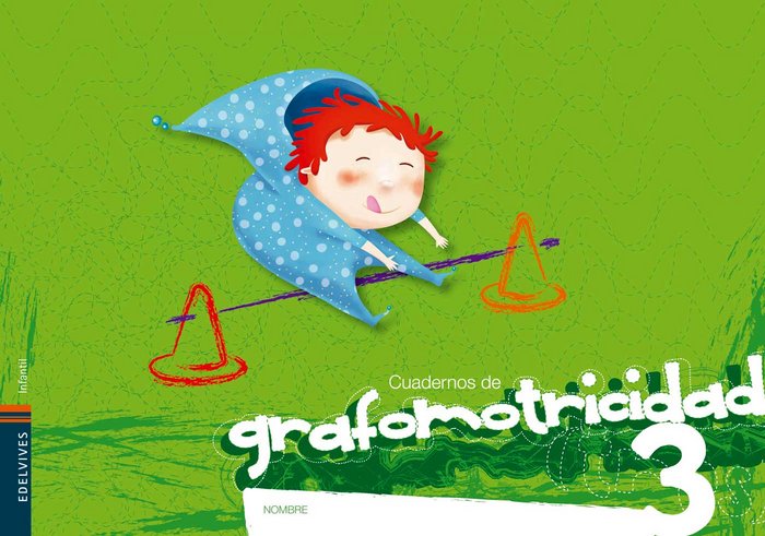 Cuaderno Grafomotricidad 3 2011 EDELEN09EI (Edelvives) - 9788426380173