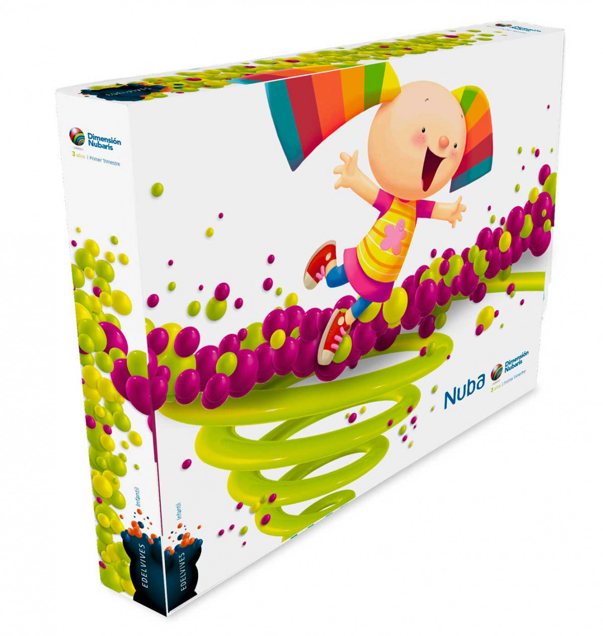 ✅ INFANTIL 3 AÑOS NUBA (PRIMER TRIMESTRE) - DIMENSIÓN NUBARIS - 9788426382733
