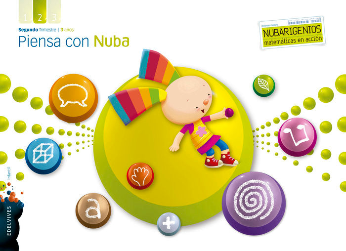 PIENSA CON 3AÑOS 2oTRIM, 13 NUBARIGENIOS EDEGLO03EI | Varios Autores | 9788426388230 (Edelvives)