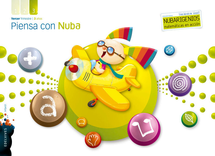 PIENSA CON 3AÑOS 3oTRIM, 13 NUBARIGENIOS EDEGLO03EI | Varios Autores | 9788426388247 (Edelvives) Imagen principal del producto