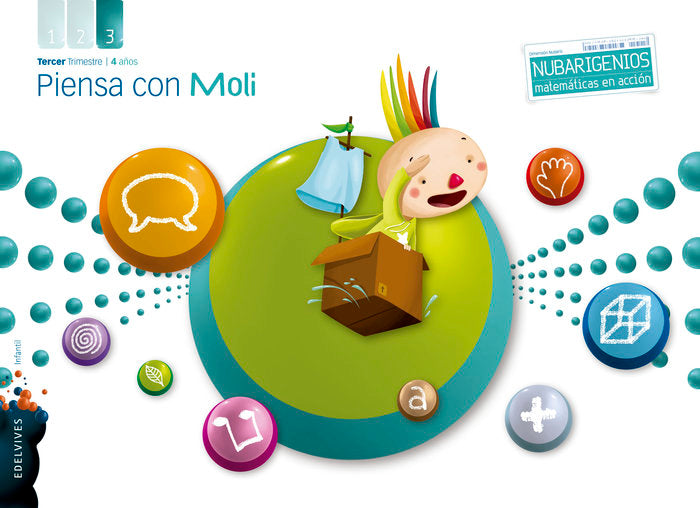 PIENSA CON 4AÑOS 3oTRIM, 13 NUBARIGENIOS EDEGLO04EI | AA,VV | 9788426388285 (Edelvives) Imagen principal del producto