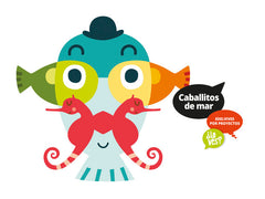 CABALLITOS DE MAR 3AÑOS EI MAYUSCULA 14 LO VES EDEVAR09E | Varios Autores | 9788426391834 (Edelvives)