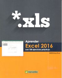 APRENDER EXCEL 2016 CON 100 EJERCICIOS PRACTICOS - 9788426722782 Imagen principal del producto