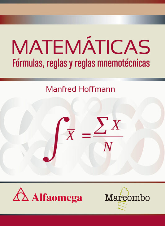 MATEMATICAS FORMULAS REGLAS Y REGLAS MNEMOTECNICAS - 9788426725752
