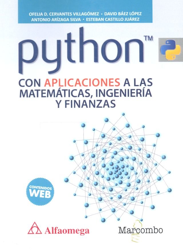 PYTHON CON APLICACIONES A LAS MATEMATICAS - 9788426725875 Imagen principal del producto