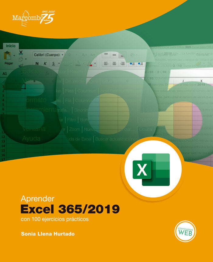 APRENDER EXCEL 3652019 CON 100 EJERCICIOS PRACTICOS - 9788426728173 Imagen principal del producto