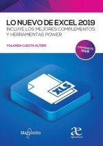 LO NUEVO DE EXCEL 2019 - 9788426732514 Imagen principal del producto