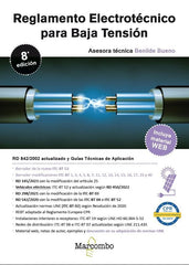 REGLAMENTO ELECTROTECNICO PARA BAJA TENSION 8ª EDICION - 9788426738714