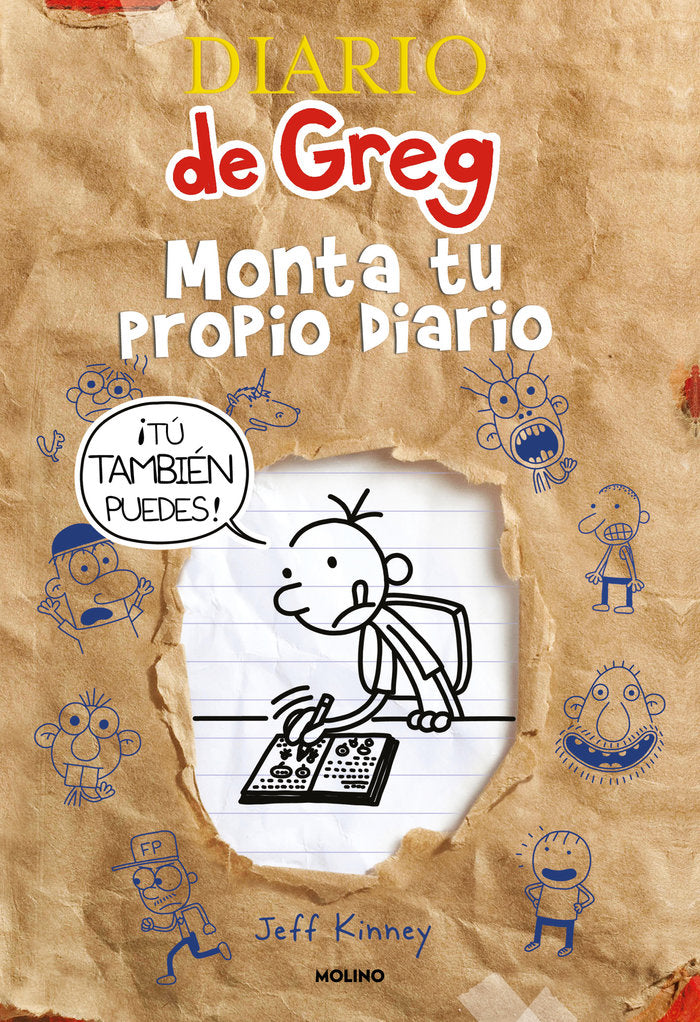 DIARIO DE GREG - MONTA TU PROPIO DIARIO I Kinney, Jeff I Molino I 9788427203747 Imagen principal del producto