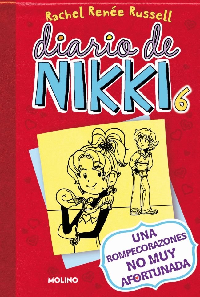 DIARIO DE NIKKI 6 - UNA ROMPECORAZONES NO MUY AFORTUNADA I Russell, Rachel Renée I Molino I 9788427204447 Imagen principal del producto
