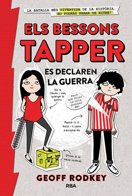 ELS BESSONS TAPPER ES DECLAREN LA GUERRA (ELS BESSONS TAPPER 1) I Rodkey, Geoff I Molino I 9788427208704 Imagen principal del producto
