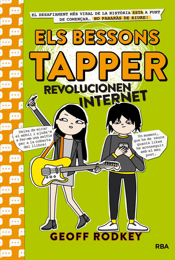 ELS BESSONS TAPPER REVOLUCIONEN INTERNET (ELS BESSONS TAPPER 4) I Rodkey, Geoff I Molino I 9788427212824 Imagen principal del producto