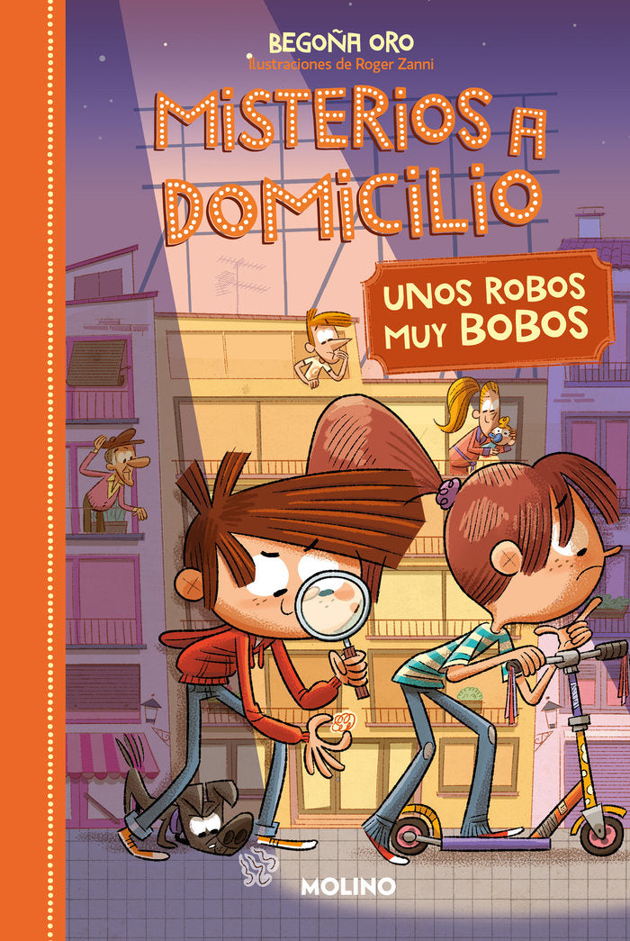 MISTERIOS A DOMICILIO 6 - UNOS ROBOS MUY BOBOS I Oro, Begoña I Molino I 9788427216402 Imagen principal del producto