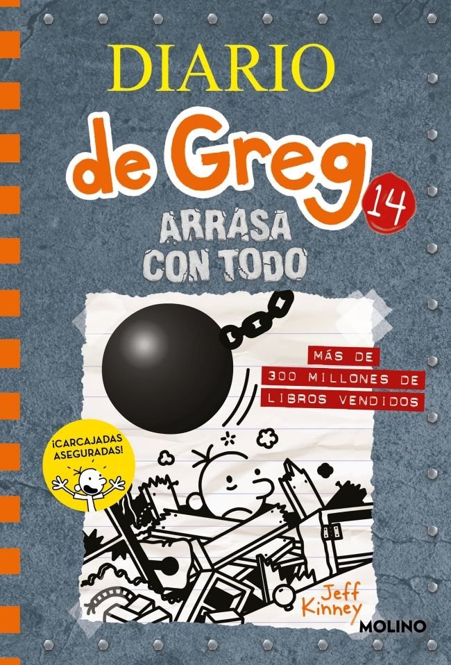 DIARIO DE GREG 14 - ARRASA CON TODO I Kinney, Jeff I Molino I 9788427216747 Imagen principal del producto