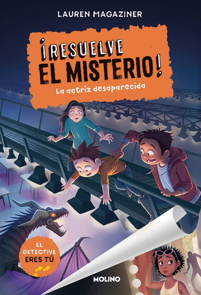 ¡RESUELVE EL MISTERIO! 2 - LA ACTRIZ DESAPARECIDA I Magaziner, Lauren I Molino I 9788427219595 Imagen principal del producto