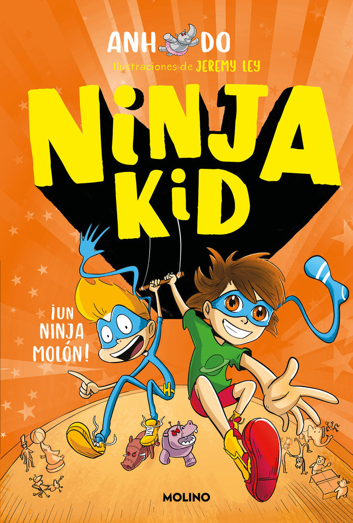 NINJA KID 4 - ¡UN NINJA MOLÓN! I Do, Anh I Molino I 9788427220133 Imagen principal del producto