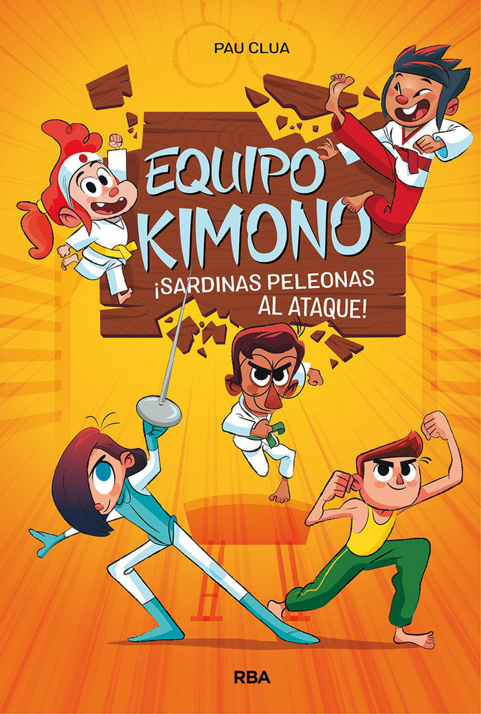 EQUIPO KIMONO 1 - SARDINAS PELEONAS AL ATAQUE I Clua, Pau I Molino I 9788427221109 Imagen principal del producto