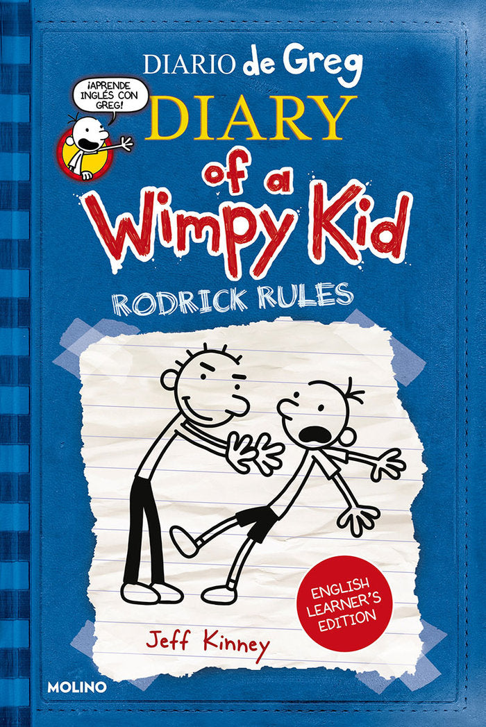 DIARIO DE GREG [ENGLISH LEARNER'S EDITION] 2 - RODRICK RULES I Kinney, Jeff I Molino I 9788427223547